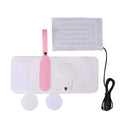 USB Mug Baby Milk Warmer Heater Feeding Bottle Insulated Bag (Pink White) A