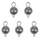 5 Pieces Fishing Sinker Jig Head Lead Fishing Weights Practical 5g