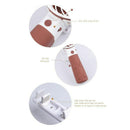Brown Mini Usb Handheld Selfie Sticks With Rechargeable Air Cooling Fan Tra