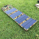 Portable 7W Solar Charger Solar Panel Solar Folding Charging Bag Mobile Pho