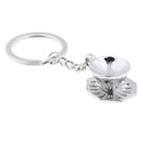 Creative Coffee Tools Keyring Metal Keychain Holder Gift Coffee Cup Shape