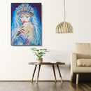 5D DIY Special Shaped Diamond Painting Beauty Cross Stitch Mosaic Kit Decor