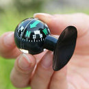 Mini Flexible Navigation Dashboard Suction Cup Compass Ball For Car Boat Vehicle