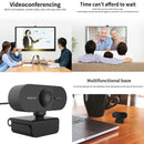 Smart 1080P HD Webcam PC Web Camera Cam Video Recording Built-in Microphone