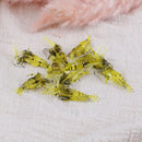 Lot 10Pcs Shrimp Simulation Soft Prawn Lure Bait Hook Tackle Bass Fishing Lure Z