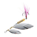 1pc 10.5cm 9g Leaf Metal Fishing Lures Spinner Baits CrankBait Bass Tackle Hooks