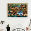 5D DIY Full Drill Diamond Painting Animal Cross Stitch Embroidery (C1121)