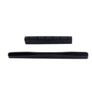2pcs/Set Black Camel Bone Guitar Bridge Saddle and Nut for Guitar