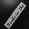 1PC Bride To Be white Lace Sash Hens Night Wedding Shower Bachelorette!NJClj
