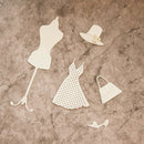 Clothes Hanger Cutting Dies Stencil DIY Cards Scrapbook Diary Gifts Crafts M&O