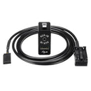 Car Aux Usb Port 12 Pin Bluetooth Interface Switch Panel Music Adapter for