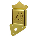 Mandolin Tailpiece Bridge Tailpiece With Screws DIY Replacement Parts Golden