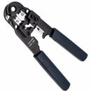 1X(Cable Crimper,8P8C Rj45 Ethernet Connector Crimp Computer Hand Tools Mul