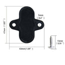 2 Pcs Red & Black Junction Block Power Post Insulated Terminal Stud 8mm M8