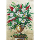DIY Diamond Painting Flower Special Shape Crystal Drawing Home Decor (V035)