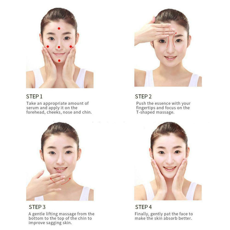 30ml Aloe Essence Moisturizing And Soothing Liquid Glass Dropper Bottle