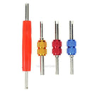 4pcs Double-end Car Truck Motor HVAC Valve Core Removers Changers Repair Tools