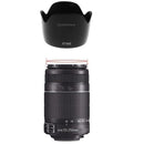 Photo Replacement ET-60II Lens Hood for Canon EF 75-300mmf/4-5.6III USM