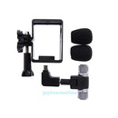Hi-Fi Microphone Adapter Side Open Housing Case Kit for Camera GoPro Hero 3 3+ 4