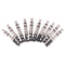 10Pcs 3.5mm 3 Pole Male Soldering Repair Headphone Audio Jack Plug FT