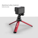 Metal Mini Desktop Tripod for GoPro OSMO Mobile Pocket Fimi Palm (Red)