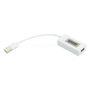 USB LCD Detector Voltmeter Ammeters Power Capacity Battery Current Meter TesteME