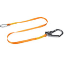 Outdoor Climbing Safety Harness Belt Lanyard with Carabiner Buckle Hook 22KN