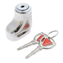 DX10 Metal New Motorcycle Bicycle Antitheft Wheel Disc Brake Lock Security