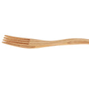 2pcs Multiuse Camping Wood Spork Fork Spoon Backpack Cutlery 2 in 1 Utensils