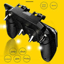 AK66 Six Finger Mobile Game Controller Fire Key Button Gamepad Trigger Fash D0X5
