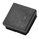 Plastic Square Blanking End Caps Tubing Tube Inserts 25mmx25mm 10 Pcs M9S4