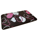 Carpet Geometric Print Coral Fleece Doormat Non-slip Floor Mat Hallway kitc