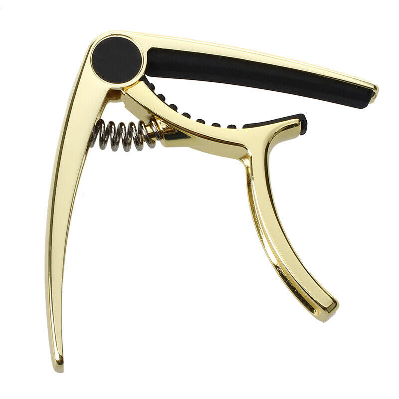Meideal Capo10 Acoustic Electric Guitar Quick Change Trigger Capo Clamp Gol