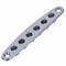 1 Pcs Electric Guitar Bridge String Thru Body Ferrules Bushing Plate - Silv
