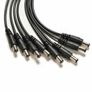 45cm DC12V Power Supply Adapter with 8 Port Splitter Cable CCTV Security Came BX