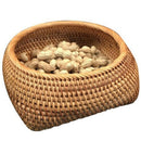 Rattan Fruit And Vegetable Storage Hand-Woven Storage Basket Bread Basket S