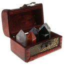 Box Of 5 Rock & Mineral Collection Crystal Quartz Set Home Decor Collectibles