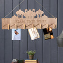 Wooden Memo Board Blackboard Chalkboard Eid Mubarak Festival Decoration