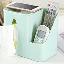 Multofunction Desktop Napkin Storage Box Living Room Remote Control Storage F7Q3