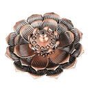Incense Burner Holder Censer Plate For Candle Aromatherapy Lotus Purple