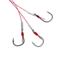 Cluster Bomb Proof Hanging Explosion Hooks Plastic Bait Holder Fishing Hook
