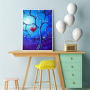 5D DIY Full Drill Diamond Painting Heart Tree Cross Stitch Embroidery Kits