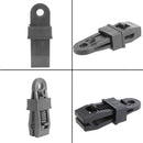 Tent Plastic Clip Canopy Clip Wind Rope Clamp Awnings Outdoor Camping 10x NWE