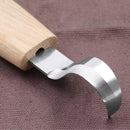 Wood Carving Chisel Tools 5pcs Set Steel Woodworking Whittling Cutter Tool