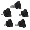 Plastic IBC TANK ADAPTER 3.2" Fine Thread Input x 1/2" Output Tank Connector