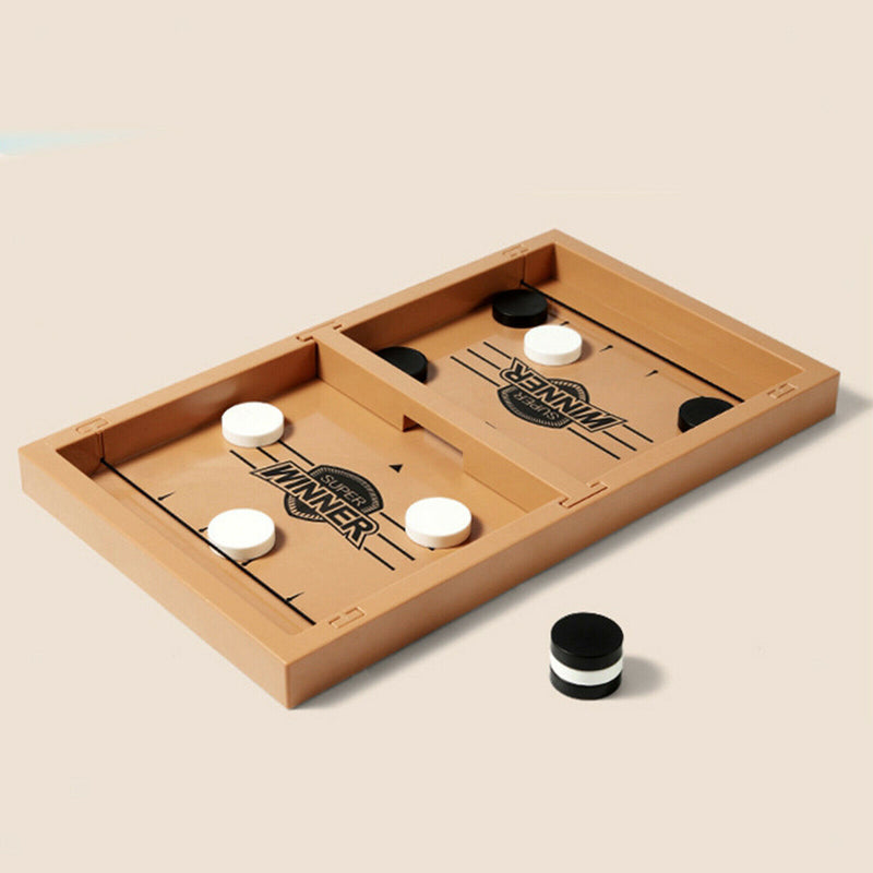 Fast Sling Puck Game, ABS Hockey Game, Desktop Battle Sling Hockey Table Games,