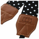 Soft Cotton Polka Dots Camera Shoulder Neck Strap Belt Universal Adjustable