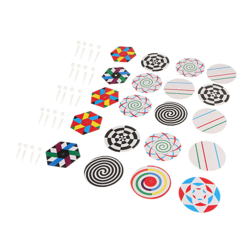 5 Set 4 pcs Colorful Gyroscopes Spinner Each Set Kids Birthday Xmas Gift