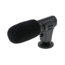 3.5mm Microphone External Stereo for DSLR Camera, Photography, Interview
