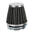 35mm Motorcycle Air Filter Mushroom Head Clamp-on Pod Filter Air Cleaner